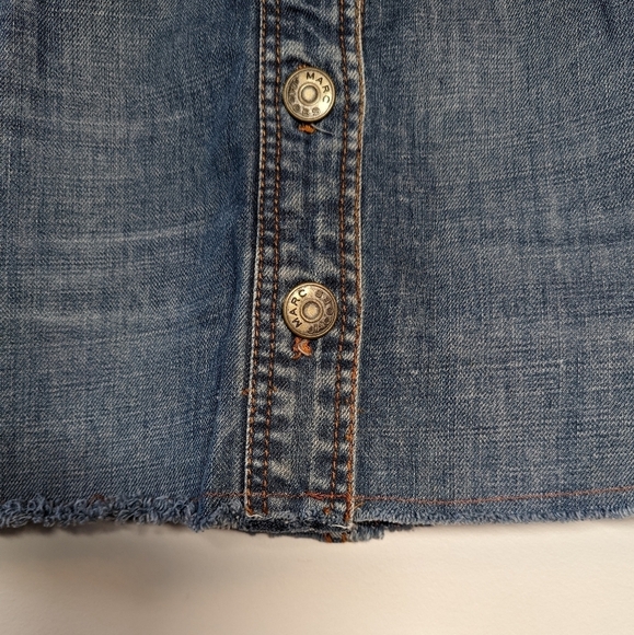 Y2K Marc Jacobs Denim Micro Mini Skirt - Picture 6 of 8